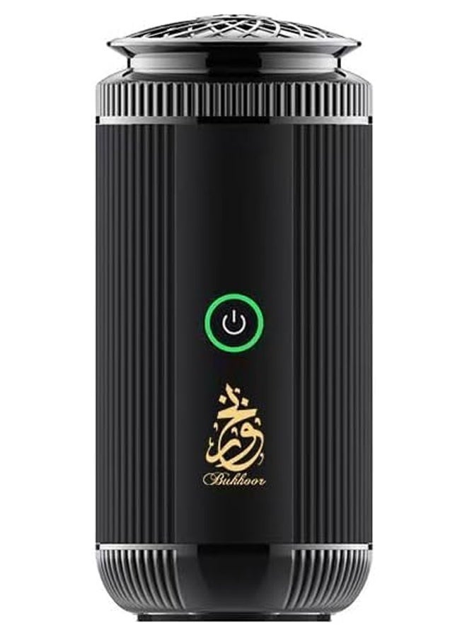 بخون مبخرة كهربائية، مبخرة ذكية محمولة قابلة لإعادة الشحن عبر منفذ USB، حامل بخور كهربائي للسيارة، مبخرة بخور عربية، حامل بخور إسلامي للسيارة والمنزل - Image 1